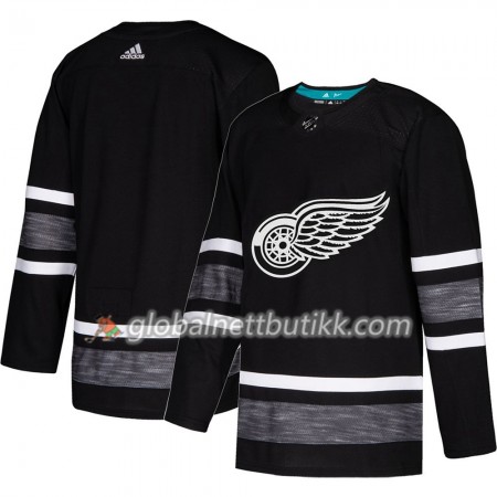 Detroit Red Wings Hockeydrakt Blank Svart 2019 NHL All-Star Adidas Authentic - Herre